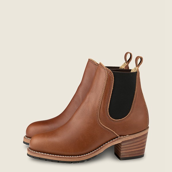 Heritage Støvler Dame - Red Wing Harriet - Heeled Boundary Læder - Brune - VYNCTD-752